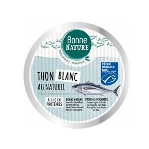 Conserve de poisson-Thon blanc germon naturel - 112 grs-BIODIS