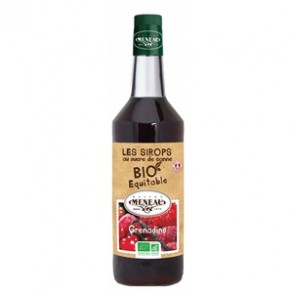 Boisson sans alcool-Sirop de Grenadine (bio) - 1 litre-ELIBIO