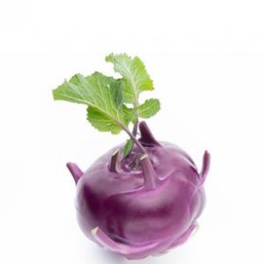 Choux, épinard, radis Chou Rave violet- bio piece LEGUMES DE VALBO