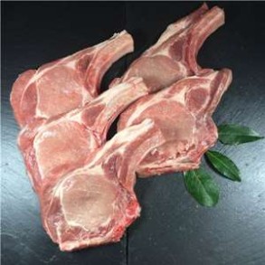 Escalopes, filets, côtes et grillades-Côte de porc première x5-BARON SYLVAIN - Porc