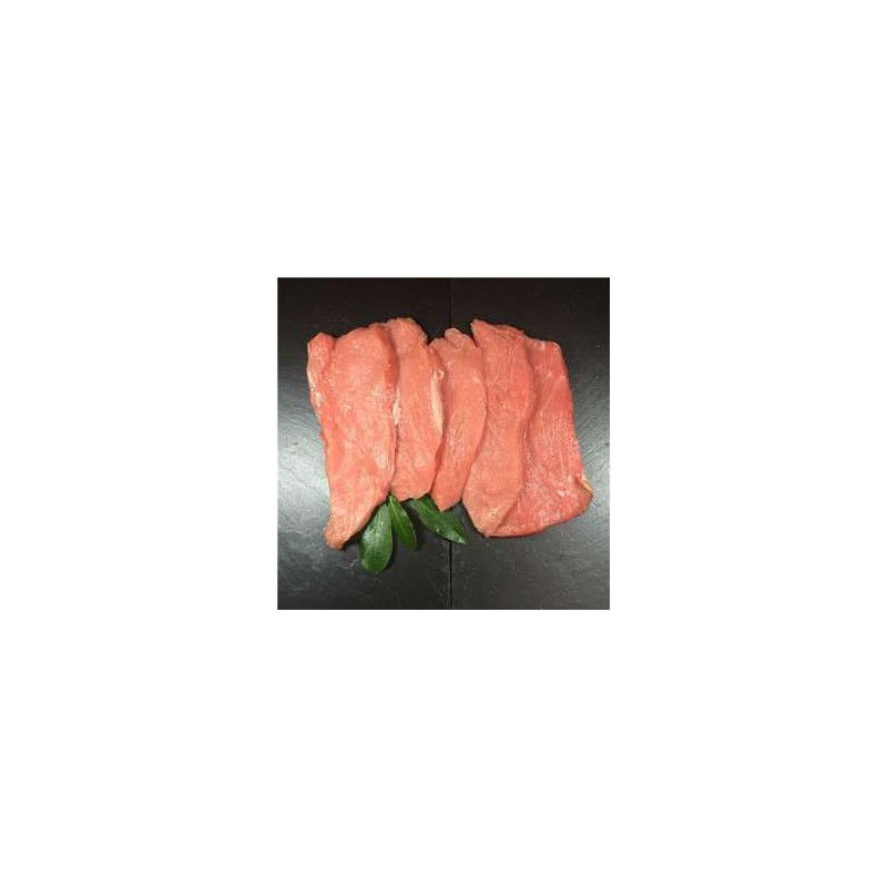 Boeuf et Veau-Escalope de veau par 5- 600g env-BARON SYLVAIN- Veau