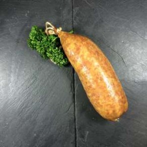 Viandes et Charcuterie-Saucisson à l'ail entier- 260 grs env.-BARON SYLVAIN- Charc
