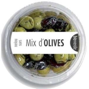 Conserves de légumes Mix Olive Verte et Noire AB BIODIS FRAIS