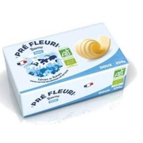 Beurre Doux Pré-Fleuri 250 grs-Lait et beurre-BIODIS FRAIS