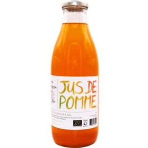 Jus de pomme bio - 1 litre-Boisson-VERGERS DE L'ILLE