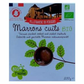 Commander en ligne-Chataigne Marrons Cuits Bio-200 grs-BIODIS