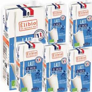 Lait UHT (Elibio) demi-écrémé- Pack de 6-Produits frais-ASSO. ELIBIO