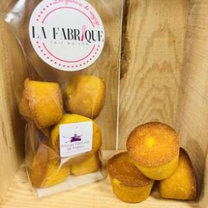 Gâteaux moelleux-Financiers Amandes-sachet de 200 grs-LA FABRIQUE